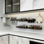 Étagère de rangement murale pour épices de cuisine
