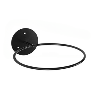 Étagère murale enfant pour rangement de ballons, de couleur noir